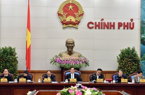 В Ханое прошло очередное февральское заседание вьетнамского правительства - ảnh 1